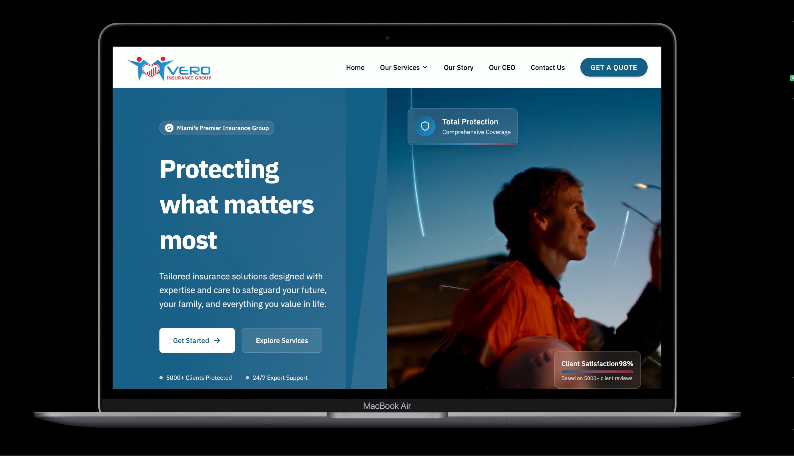 Insurance & Multi-Service Support Solution